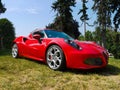 Alfa Romeo Roadster Sports Cars Royalty Free Stock Photo